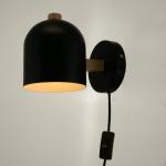 Бра 1668/1BK E27 40 Вт черный 18?13?16 см