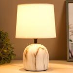 Лампа настольная G32180/1T, 1?40 Вт, E14, 16?16?23.5 см, белая