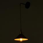 Бра 2612/1BK E27 40 Вт черный 20.5?13-40 см