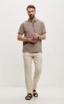 Брюки лен F211-0854 l.beige