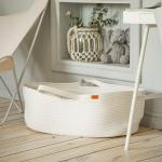 Корзина для хранения SL Home, плетёная, ручной работы, 70?40?24 см, белая