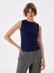Топ женский трикотажный T-lab TL-T-011K-RT-т.синий
