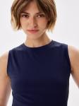 Топ женский трикотажный T-lab TL-T-011K-RT-т.синий