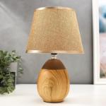 Лампа настольная 16305/1BR E14 40 Вт светлое дерево 20?20?31 см