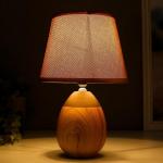 Лампа настольная 16305/1BR E14 40 Вт светлое дерево 20?20?31 см