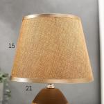 Лампа настольная 16305/1BR E14 40 Вт светлое дерево 20?20?31 см