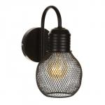 Бра BayerLux «Винтаж», E27, 1?40 Вт, 12?19?23 см, чёрное