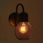 Бра BayerLux «Винтаж», E27, 1?40 Вт, 12?19?23 см, чёрное