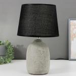 Лампа настольная 16365/1 E14 40 Вт серый 22?22?36 см RISALUX