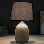 Лампа настольная 16365/1 E14 40 Вт серый 22?22?36 см RISALUX