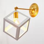 Бра BayerLux «Куб», E27, 1?40 Вт, 22?28?30 см, белое