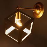 Бра BayerLux «Куб», E27, 1?40 Вт, 22?28?30 см, белое