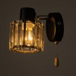 Бра BayerLux 59386/1, E14, 1?40 Вт, 19?11?12 см, чёрное