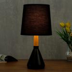 Лампа настольная 320612/1 E14 40 Вт черный 16?16?35 см RISALUX