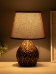 Лампа настольная 38046/1 E14 40 Вт черно-золотой 23?23?32 см RISALUX