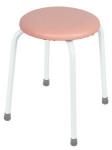"Табурет кругл. Пенек крепкий ПЫЛЬН.РОЗА/ПУДРА до 170 кг, d=32см, h=46см/d=22мм (кратно 4!) Т266 ЗМИ