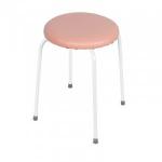 "Табурет кругл. Пенек легкий ПЫЛЬН.РОЗА/ПУДРА до 150кг, d=32см, h=46см/d=18мм (кратно 4!) Т270 ЗМИ