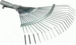 "1-2.sale Грабли веерные раздвижные 22-зуб.(пластинч.)б/чер., d тулейки 25мм, сталь оцинк.38х4 , E1M
