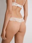 Трусы стринг жен Yuakti молочный