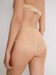 Трусы жен. с высокой талией Zhanim медовый