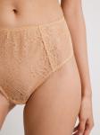 Трусы жен. с высокой талией Zhanim медовый