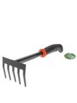 1-2.sale Грабли ручные с резиновой ручкой,   31см E1M