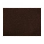 Коврик влаговпитывающий, ребристый "Nice", без борта, подложка пвх, 90*120 см VORTEX, коричневый