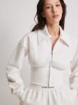 Куртка жен. Kink белый меланж