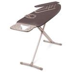 Доска гладильная Nika10+ тефлон НТ10+/11 коричнево-серый122*40см,h=до90см,стол/мет.монобл,подст Nika