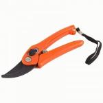 1-2.sale Секатор 18см, до 10мм, фиксатор, сталь с тефл. покр., ручки пластик, E1M