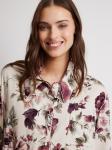 Блузка жен. Milena цветочный принт