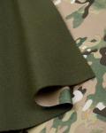 Ткань дюспо флис камуфляж зеленого цвета (мультикам В034)