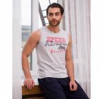 Майка с «принтом» на полочке