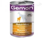Gemon Dog Mini консервы для собак мелких пород кусочки курицы с рисом 415 г