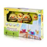 Mioshi Baby Мобиль на кроватку "Пушистые зверята" (музык., заводн., мягк. игрушки)