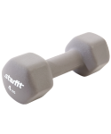 Гантель неопреновая DB-201 4 кг, холодный серый