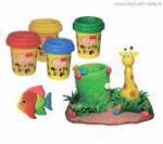 ALTACTO CLAY Набор для лепки  "Мини фабрика" 4 цвета по 56,7