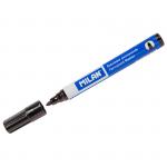 Маркер перманентный черный, пулевидный, 2,5мм, 16429122