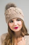 Шапка женская "Snow dream" 2-х слойная