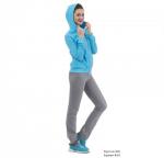 Куртка из плащевки на молнии с капюшоном