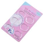 Силиконовые наклейки в обувь, 6 шт.