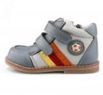 62-75-C Ботинки мальч. 18-23 серый (12)