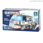 AUSINI, Конструктор "Патруль: Полицейский фургон" (58дет.)
