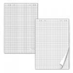 Блокноты для флипчарта ОФИСМАГ, КОМПЛЕКТ 5шт., 20 листов, КЛЕТКА, 67,5*98 см, 80 г/м, 127795