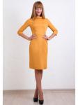 00232 Платье Лакоста с воротом.