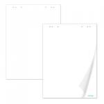 Блокноты для флипчарта ОФИСМАГ, КОМПЛЕКТ 5шт., 20 листов, ЧИСТЫЕ, 67,5*98 см, 80 г/м, 127796