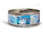Monge Cat Natural консервы для кошек атлантический тунец 80 г