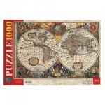 Пазл STANDARD 1000 элементов, А2, Старинная карта мира, 450*680мм, 1000ПЗ2_14500(U200841)