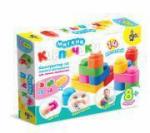 Конструктор из мягкого материала для самых маленьких. Мягкие кирпичики 14 дет.