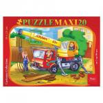 Пазл MAXI 20 элементов, А5, Автокран Силач, 165*230мм, 20ПЗ5_09341(U113783)